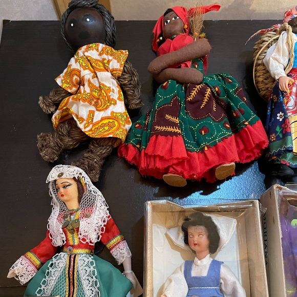 1950s - 1970s Doll Collection Spain Jamaica Poland French morocco and more - Picture 2 of 14